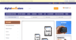 Desktop Screenshot of digitalmediastore.co.uk