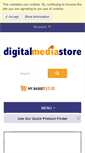 Mobile Screenshot of digitalmediastore.co.uk